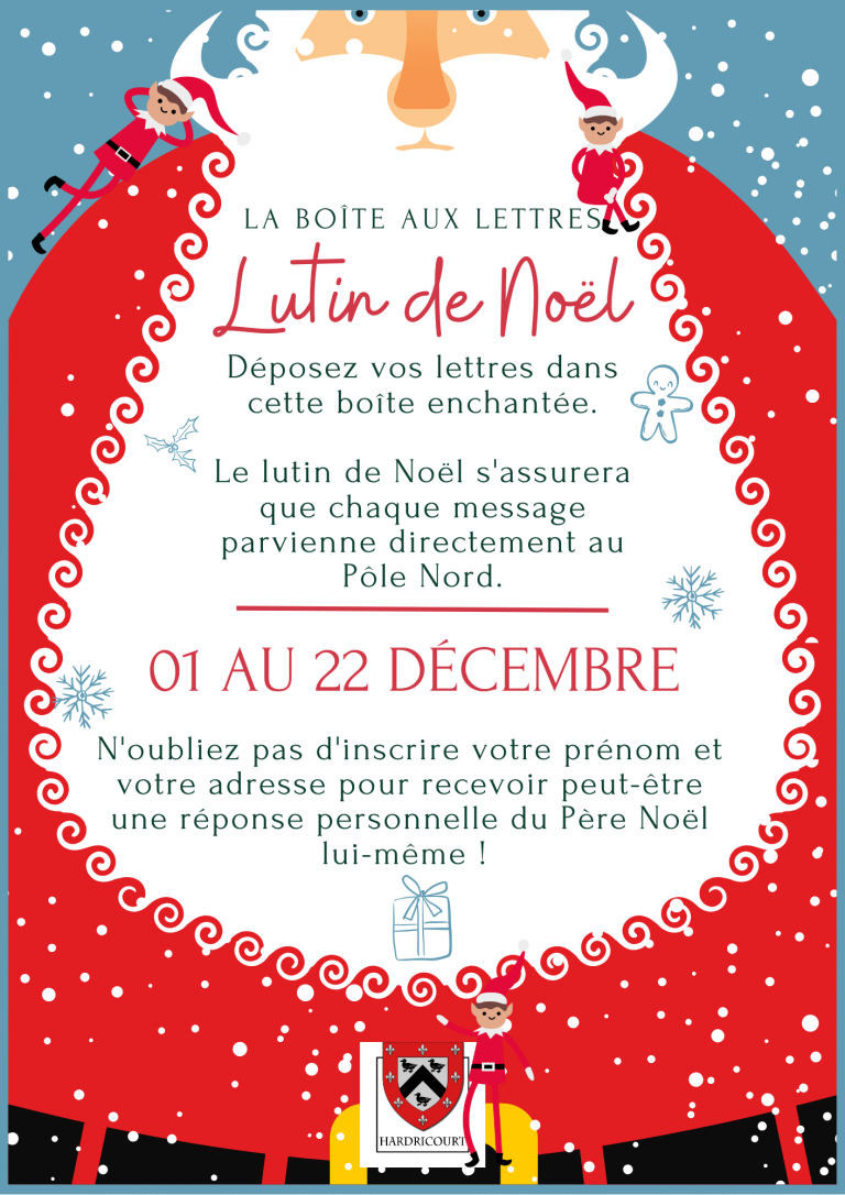 Boîte aux lettres du lutin de noël